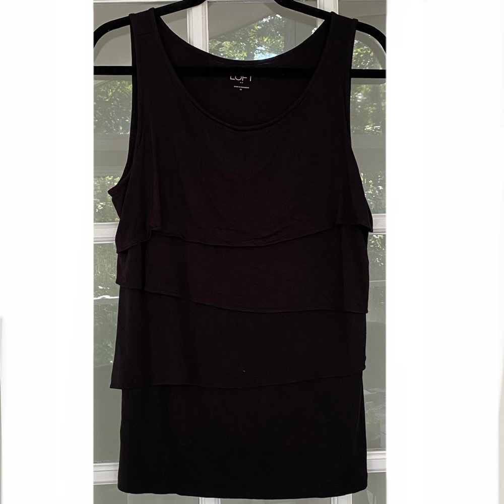 Loft Ruffle Sleeveless Top - Medium